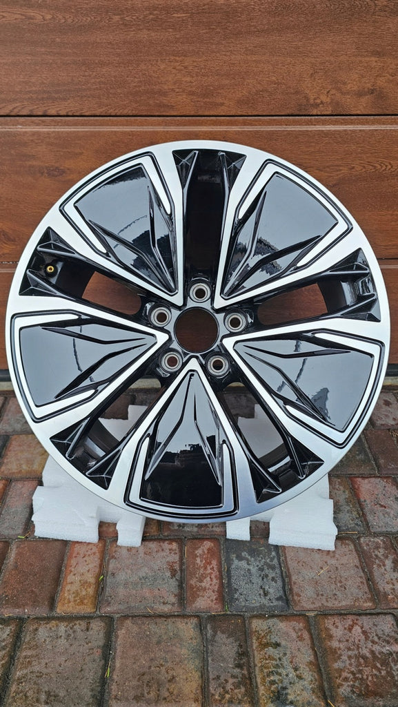 1x Alufelge 18 Zoll 8.0" 5x112 Schwarz 8B3601025E Audi Rim Wheel FEL4917602823yo