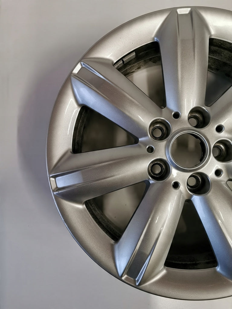 1x Alufelge 17 Zoll 6.5" 5x112 39ET Glanz Silber 6856041 Mini Countryman F60