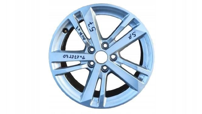 1x Alufelge 17 Zoll Silber 83A601025 Audi Rim Wheel FEL5066401008ms
