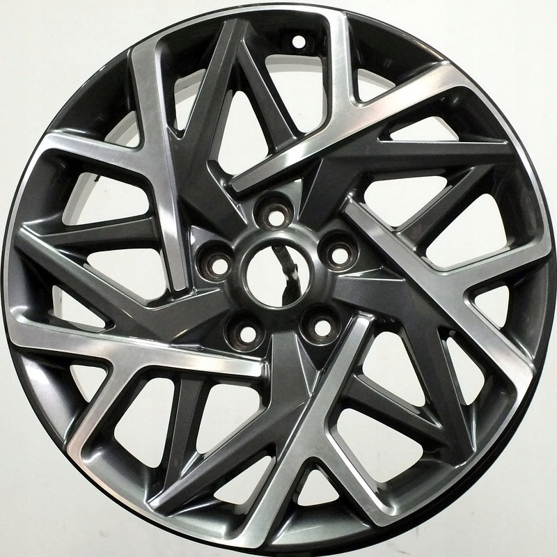 1x Alufelge 18 Zoll 7.5" 5x114.3 50ET Glanz Graphit 52910-CM300 Hyundai Mg FEL7845230270gx