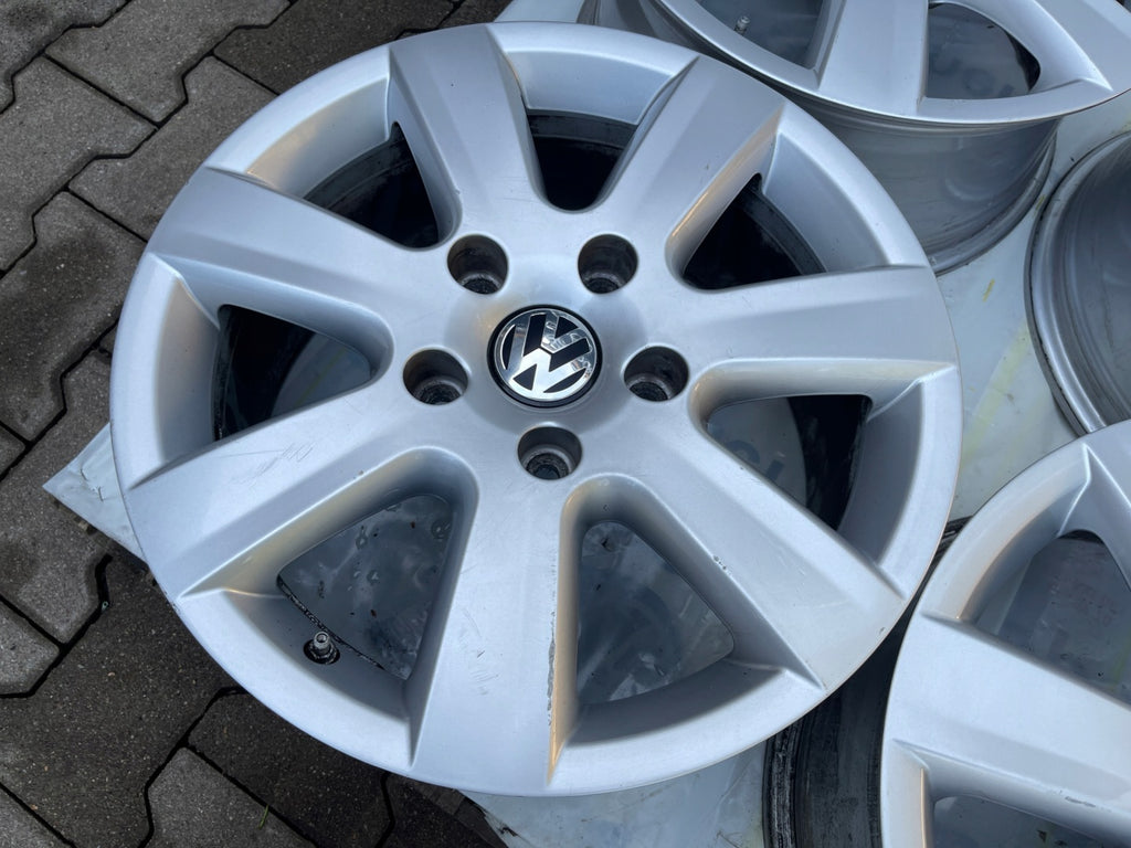 4x Alufelge 17 Zoll 7.5" 5x130 50ET Glanz Silber 7P6601025 VW Touareg Rim Wheel FEL1956397652hz