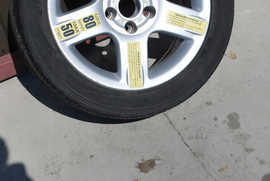 1x Alufelge 16 Zoll 6.5" 5x112 4Z7601025B Audi A6 C5 Rim Wheel