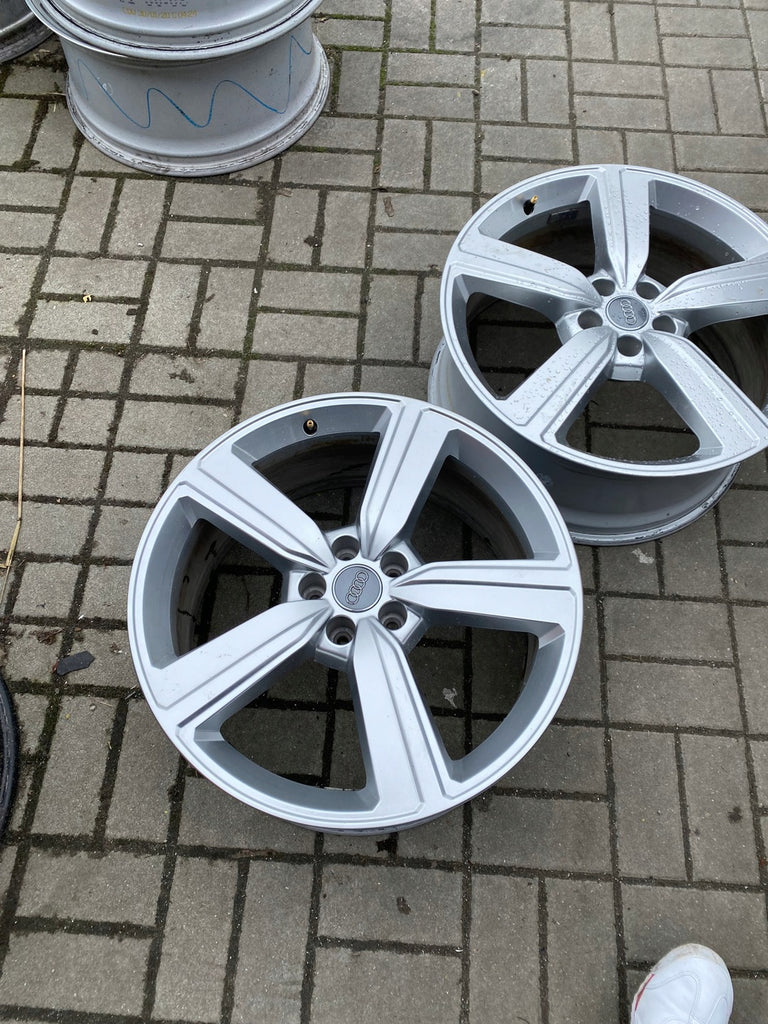 1x Alufelge 20 Zoll 9.0" 5x112 38ET Glanz Silber 4KE601025S Audi Rim Wheel