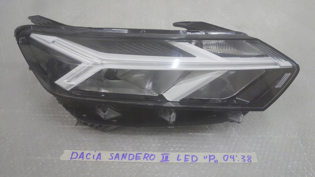 Frontscheinwerfer Dacia Sandero III Jogger 260107920 LED Rechts Headlight