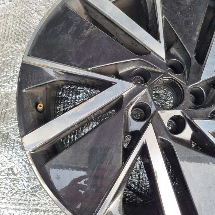 1x Alufelge 19 Zoll 8.0" 5x112 45ET Glanz Schwarz 3V0601025BA Skoda Superb FEL4618722827bt