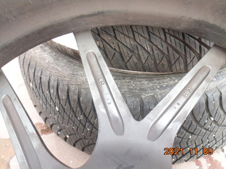 1x Alufelge 20 Zoll 9.5" 5x112 Rim Wheel FEL3699990865vf