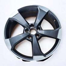 Load image into Gallery viewer, 1x Alufelge 19 Zoll 8.0&quot; 5x112 49ET Glanz Schwarz 8V0601025FA Audi A3 Rim Wheel