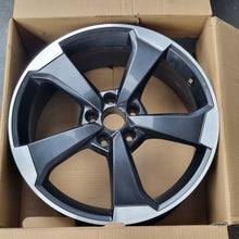 Load image into Gallery viewer, 1x Alufelge 19 Zoll 8.0&quot; 5x112 49ET Glanz Schwarz 8V0601025FA Audi A3 Rim Wheel