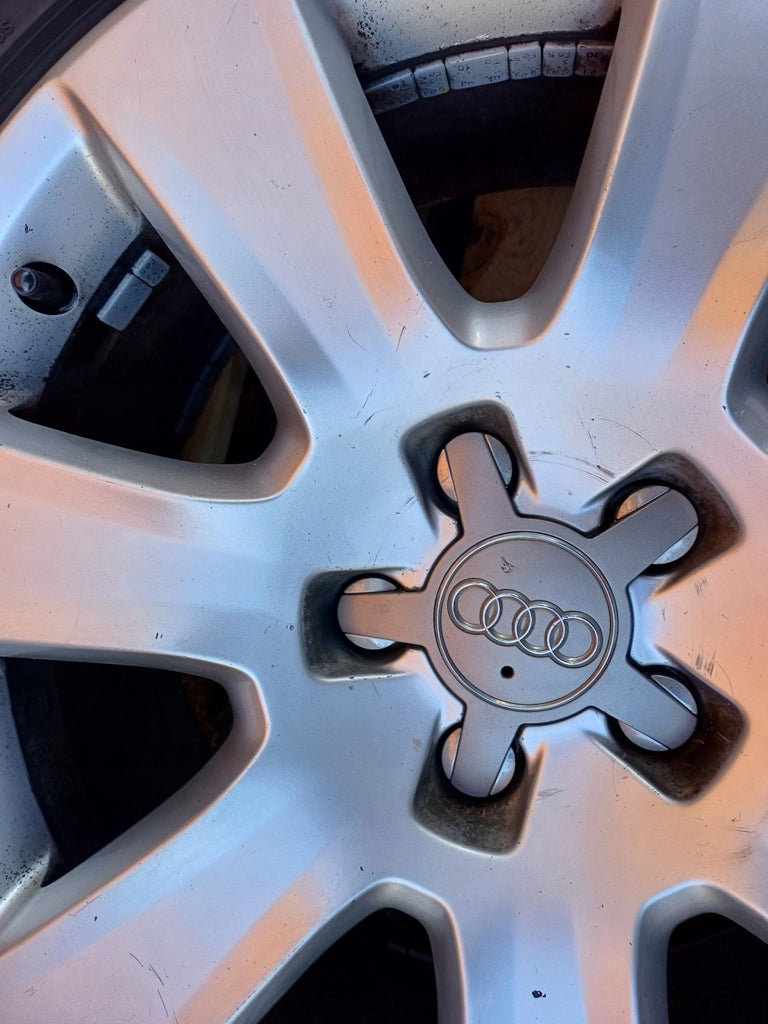 4x Alufelge 18 Zoll 7.5" 5x130 26ET Glanz Silber 4H0601025B Audi A8 Rim Wheel FEL4784184957wr