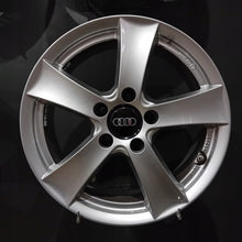 Laden Sie das Bild in den Galerie-Viewer, 4x Alufelge 16 Zoll 6.5" 5x112 38ET Glanz Silber Audi Rim Wheel FEL8313133321gr