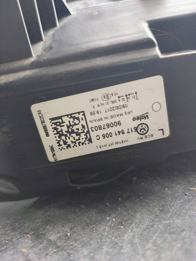 Frontscheinwerfer VW Golf Sportsvan 517941006C Links Scheinwerfer Headlight SCH9404460482jh