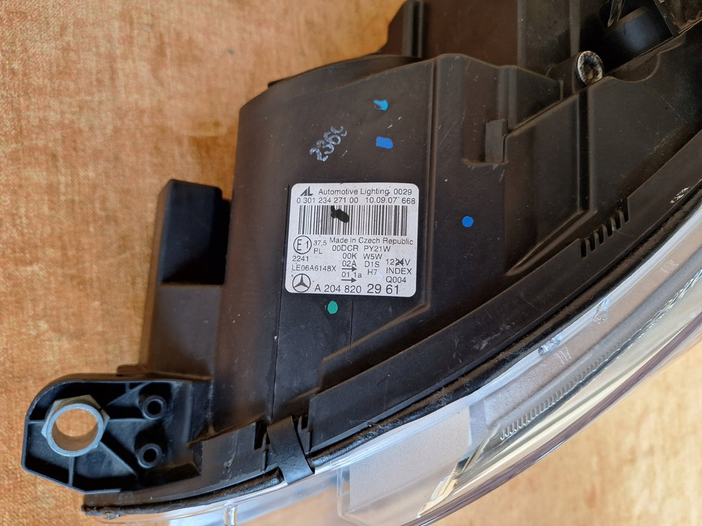 Frontscheinwerfer Mercedes-Benz W204 A2048208961 Xenon Links Headlight SCH9618548509eb