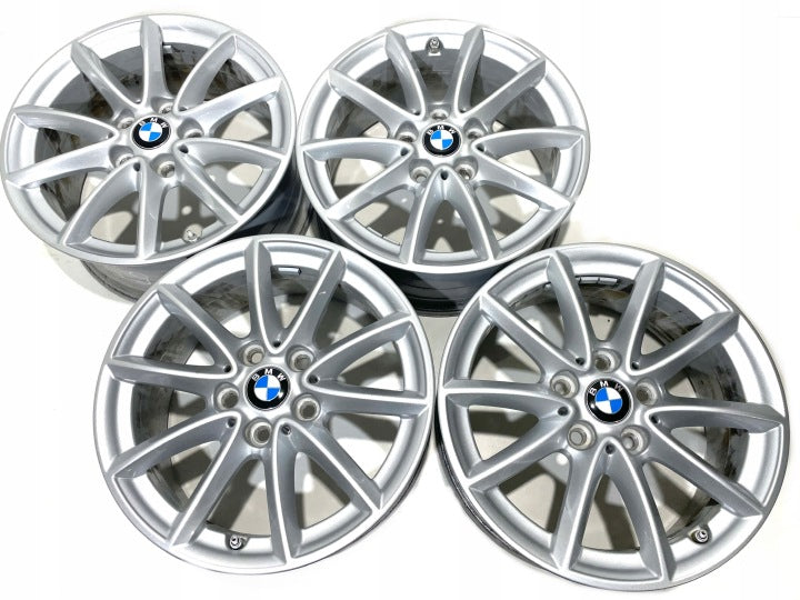 4x Alufelge 16 Zoll 7.0" 5x112 52ET 6855080 BMW F45 F46 Rim Wheel FEL8672046800nv