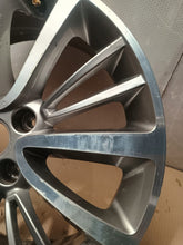 Load image into Gallery viewer, 1x Alufelge 17 Zoll 6.5" 4x108 20ET Glanz Grau 672044871 Mg Crossland Rim Wheel FEL2897143985nj