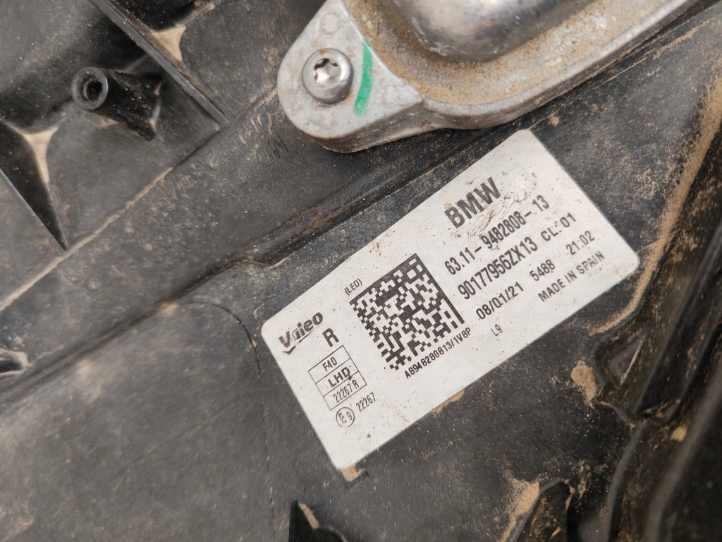 Frontscheinwerfer BMW 1 F40 9482808 Full LED Rechts Scheinwerfer Headlight