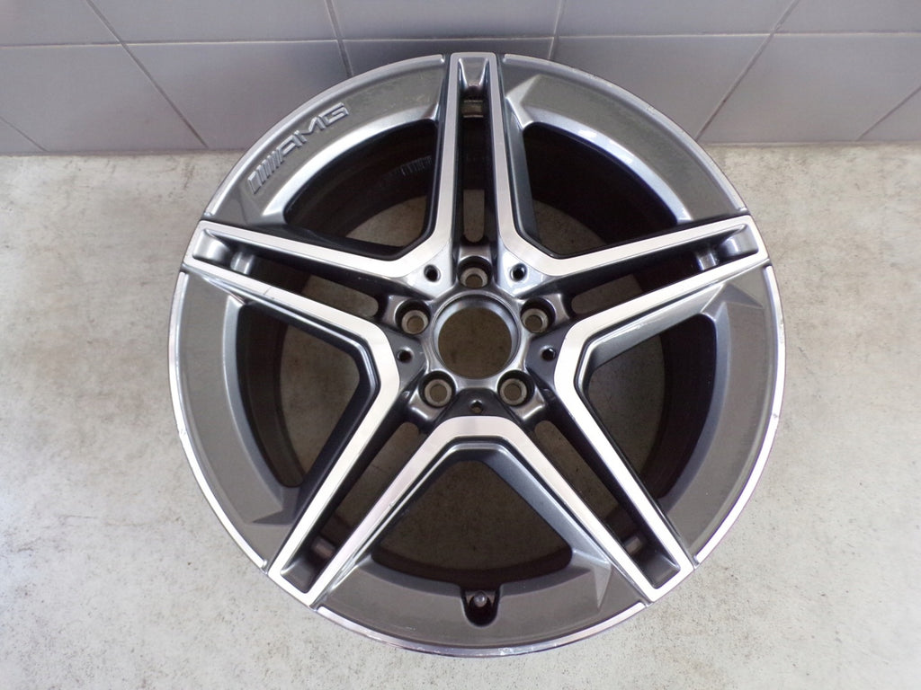 1x Alufelge 18 Zoll 8.5" 5x112 49ET A2054019600 Mercedes-Benz W205 Rim Wheel FEL1151201116jl