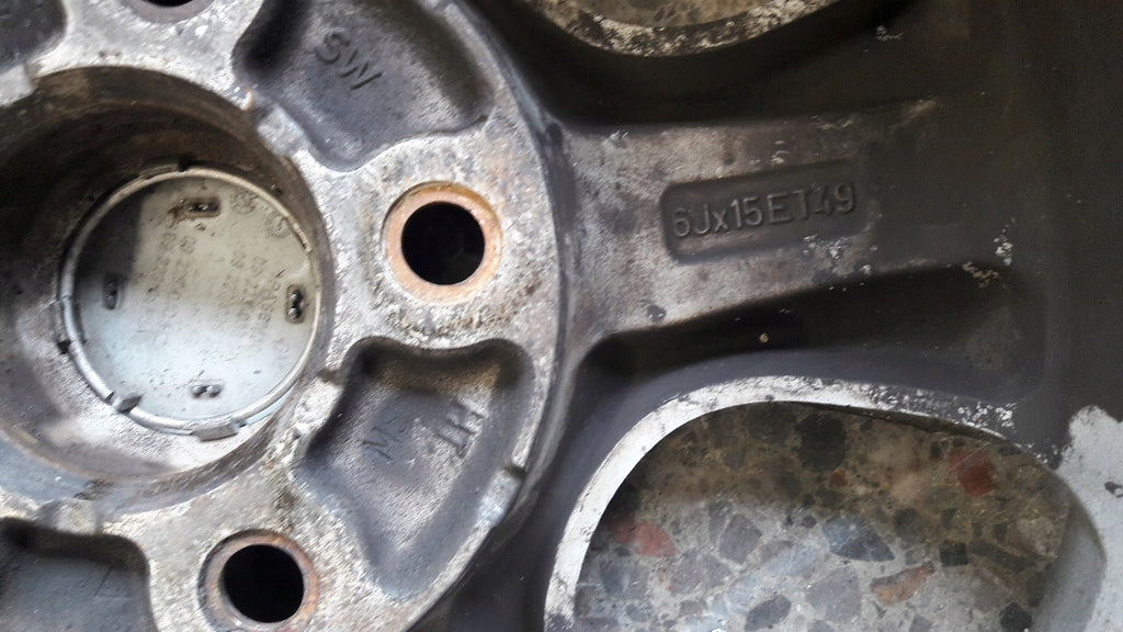 1x Alufelge 15 Zoll 6.0" 5x110 Opel Astra H Rim Wheel FEL5804617097yl