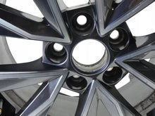 Laden Sie das Bild in den Galerie-Viewer, 1x Alufelge 16 Zoll 7.0&quot; 5x100 46ET Glanz Schwarz 6V0601025D Skoda Fabia Iii