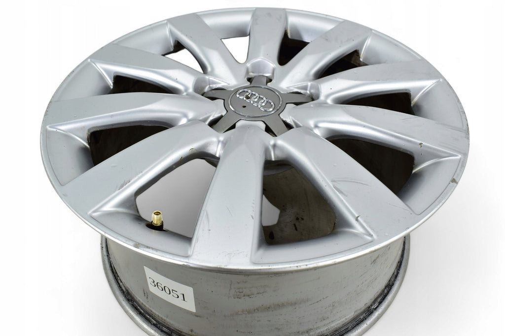 1x Alufelge 17 Zoll 8.0" 5x112 47ET Glanz Silber 8K0601025C Audi A4 B8 Rim Wheel