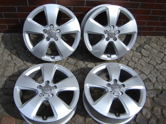4x Alufelge 17 Zoll 6.0" 5x112 48ET Glanz Silber 8V0601025C Audi A4 A3 Rim Wheel FEL9190368323kv