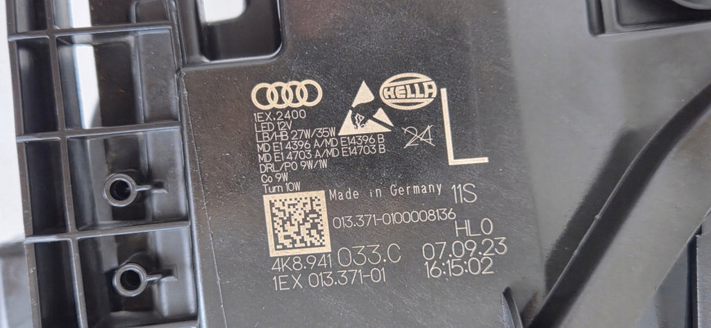Frontscheinwerfer Audi C8 A7 4K8941033C Full LED Links Scheinwerfer Headlight SCH5943083550me