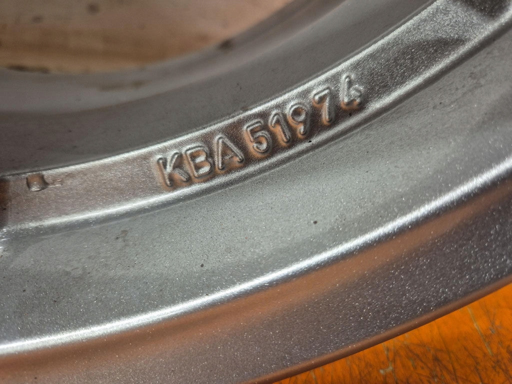 1x Alufelge 15 Zoll 6.0" 4x100 KBA51974 Skoda I Rim Wheel FEL4561256423nf