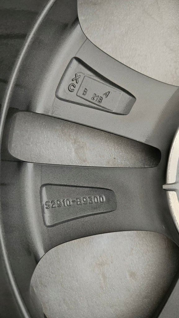 1x Alufelge 15 Zoll 6.0" 4x100 53ET Schwarz 52910-B9300 Hyundai Getz Rim Wheel FEL2003232304me