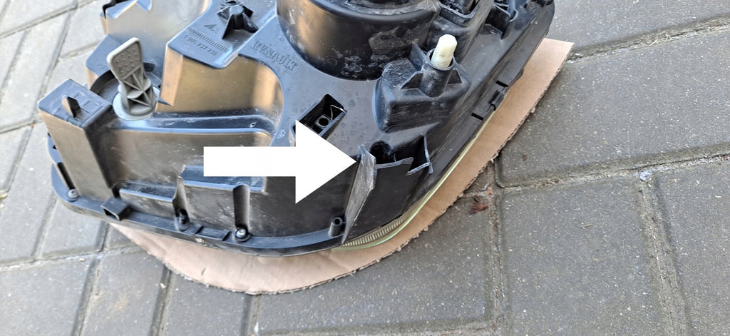 Frontscheinwerfer Dacia Duster 260100156 Rechts Scheinwerfer Headlight