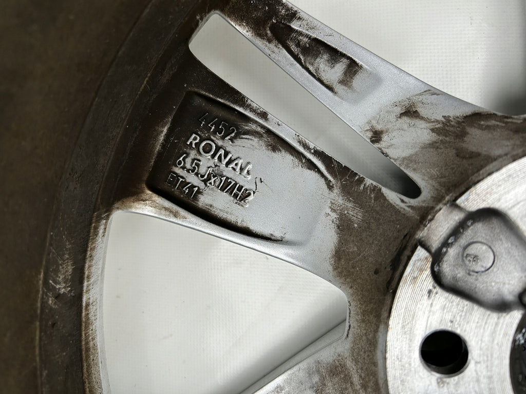 1x Alufelge 17 Zoll 6.5" 5x112 41ET 3V0601025BH Skoda Superb Iii Rim Wheel