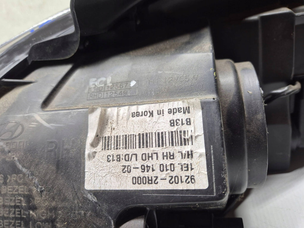 Frontscheinwerfer Hyundai I30 92102-2R000 Rechts Scheinwerfer Headlight SCH7298204000re