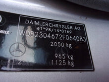 Load image into Gallery viewer, Motor Mercedes-Benz Sl R230 M112973 3.7 245PS 180kW 127TKm 2003 Benzin Komplett