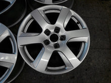 Load image into Gallery viewer, 1x Alufelge 17 Zoll 7.5" 5x112 37ET Glanz Silber 4G0601025L Audi A6 Rim Wheel FEL6143062412zr