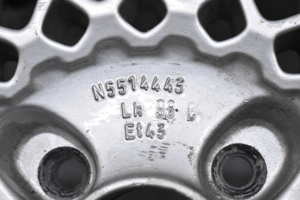 1x Alufelge 14 Zoll 5.5" 4x98 43ET Glanz Silber KBA40458 Fiat Tempra Rim Wheel FEL7002687085pn