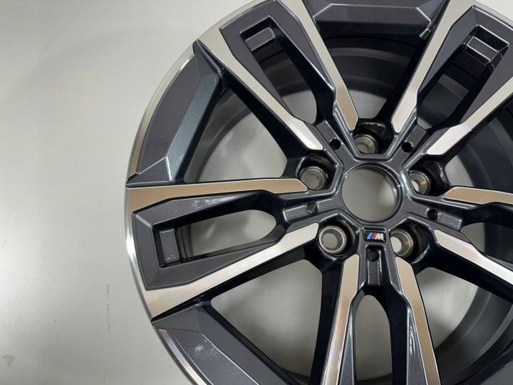 1x Alufelge 17 Zoll 7.0" 5x112 41ET BMW 2 Active Tourer U06 Rim Wheel FEL5155878448np