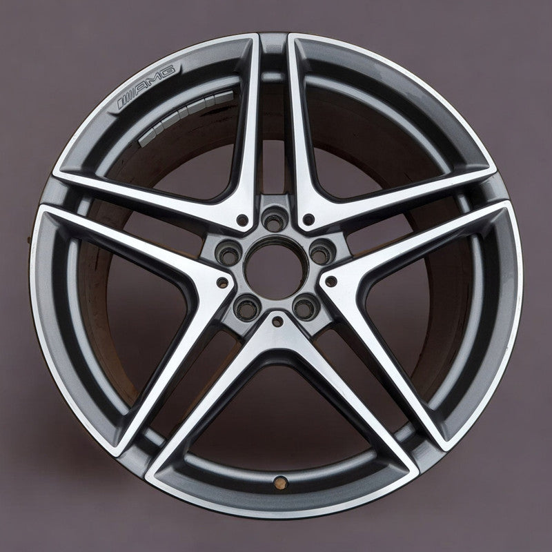 1x Alufelge 19 Zoll 8.0" 5x112 40ET A1774012000 Mercedes-Benz Coupe Rim Wheel