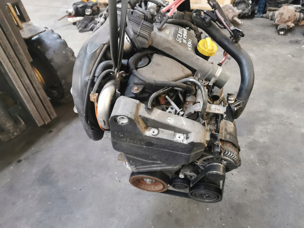 Motor Renault Scenic K9K837 1.5 DCI 110PS 81kW Diesel Engine Komplett