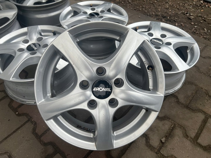 4x Alufelge 15 Zoll 6.0" 5x112 KBA45020 Audi Rim Wheel FEL4377368832rt