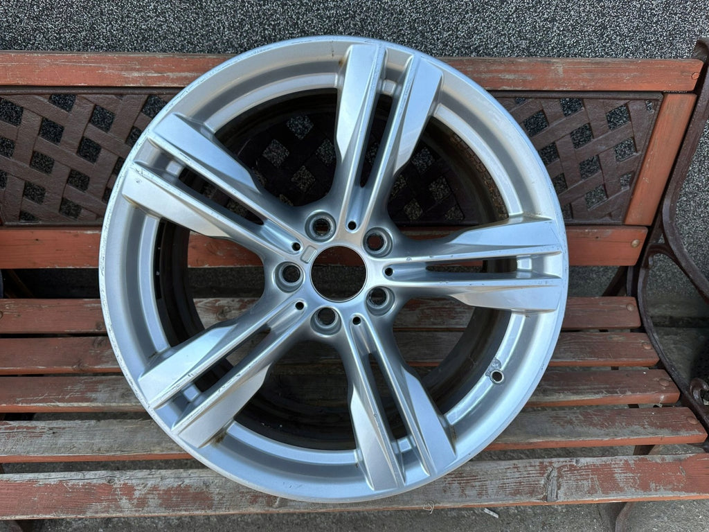 1x Alufelge 19 Zoll 9.0" 5x112 37ET Glanz Silber 7846786 BMW X5 E70 F15 F16 FEL7052850621vx