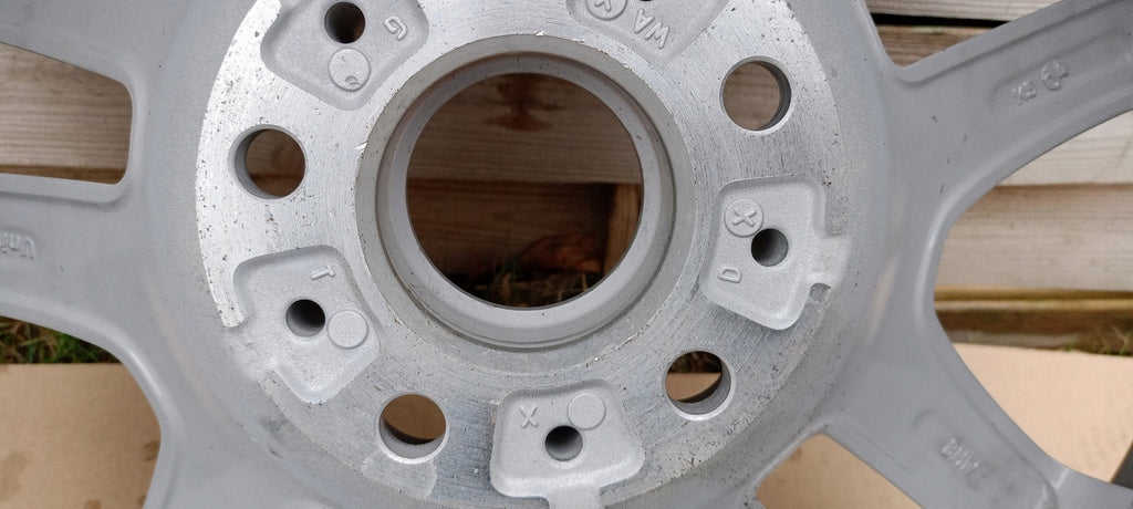 1x Alufelge 17 Zoll 7.5" 5x120 40ET 7661929-14, 7661929 BMW 1 Rim Wheel