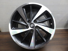Laden Sie das Bild in den Galerie-Viewer, 4x Alufelge 18 Zoll 7.5" 5x112 51ET Glanz Grau 5F0601025E Mg Leon Rim Wheel FEL9405551522sh