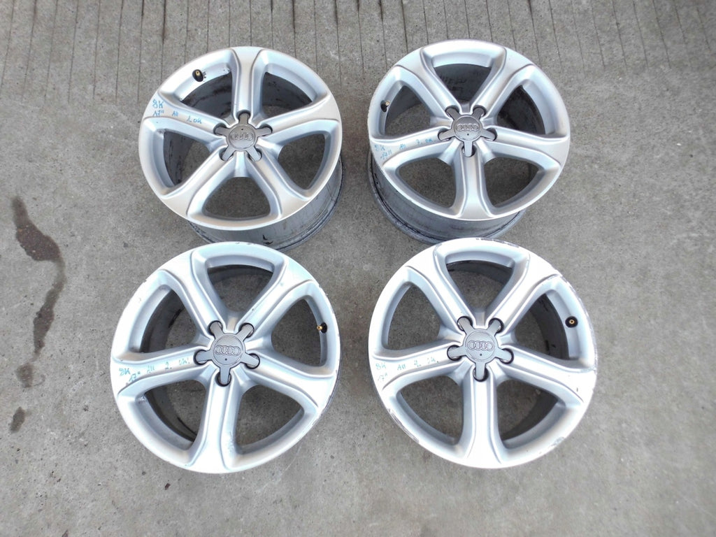 4x Alufelge 17 Zoll 7.5" 5x112 8K0601025BK Audi A4 B8 Rim Wheel FEL6063521807zz