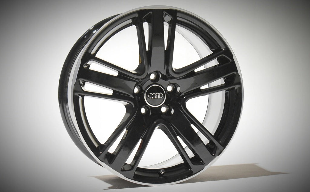 4x Alufelge 19 Zoll 8.0" 5x112 26ET Glanz Schwarz 8T0601025AJ Audi A5 Rim Wheel FEL2793167577dv