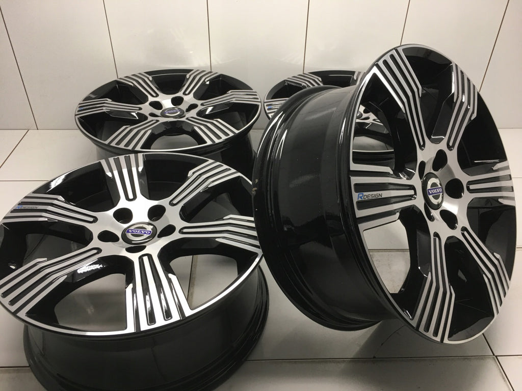 4x Alufelge 18 Zoll 7.5" 5x108 50 5ET Glanz Schwarz 31471552 Volvo V70 I Xc60 FEL4326714106tn