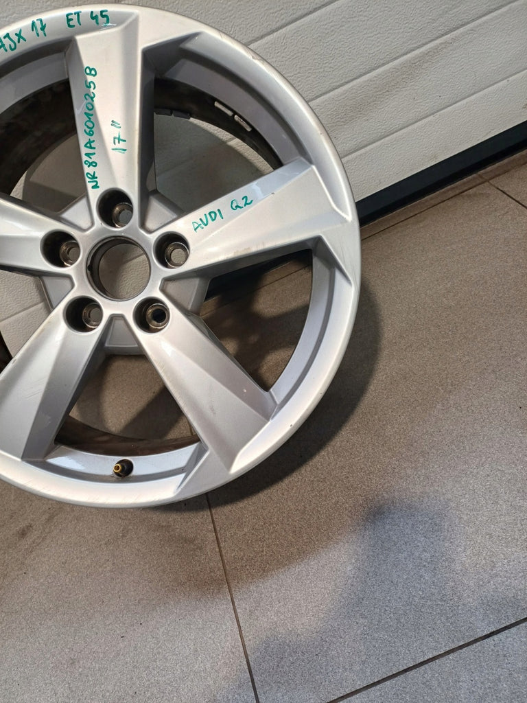 1x Alufelge 17 Zoll 7.0" 5x112 81A601025B Audi Q2 Rim Wheel FEL1010042719yy