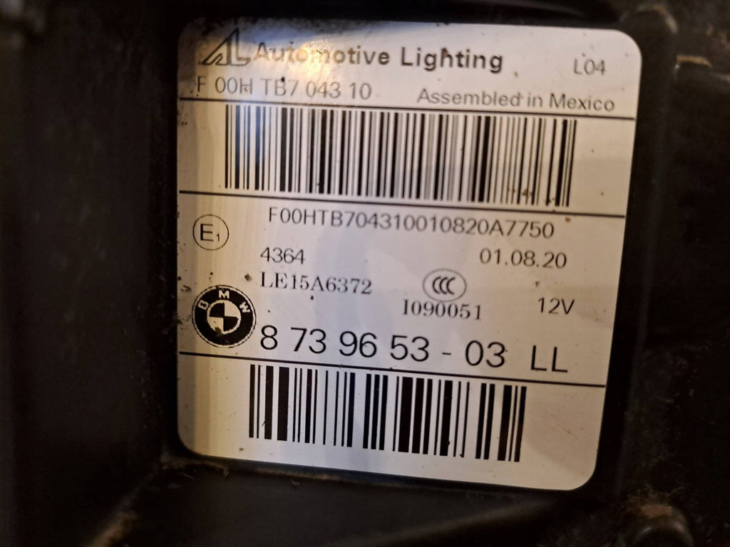 Frontscheinwerfer BMW X3 G01 F00HTB704310 8739653-03 Links Headlight SCH1752180995ry