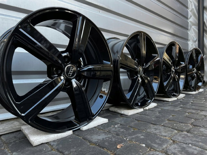 4x Alufelge 20 Zoll 9.0" 5x112 38ET Glanz Silber 4KE601025S Audi E-Tron FEL5268780819nl