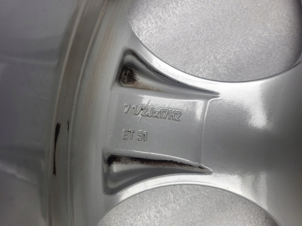 1x Alufelge 17 Zoll 7.5" 5x112 51ET 1K0601025AC VW Golf V Rim Wheel FEL3894016440lp
