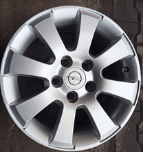 Load image into Gallery viewer, 4x Alufelge 15 Zoll 6.5" 5x110 35ET Glanz Silber Opel Rim Wheel FEL7841290907oo