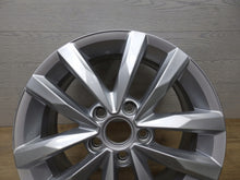 Load image into Gallery viewer, 1x Alufelge 16 Zoll 6.5&quot; 5x112 48ET Glanz Schwarz 5TA601025 VW Touran Rim Wheel