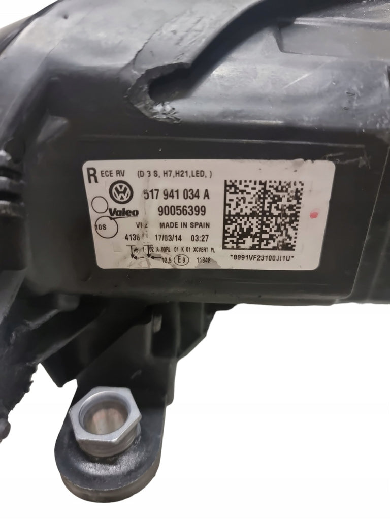 Frontscheinwerfer VW Golf Sportsvan 517941034A Xenon Rechts oder Links SCH2964625032ek